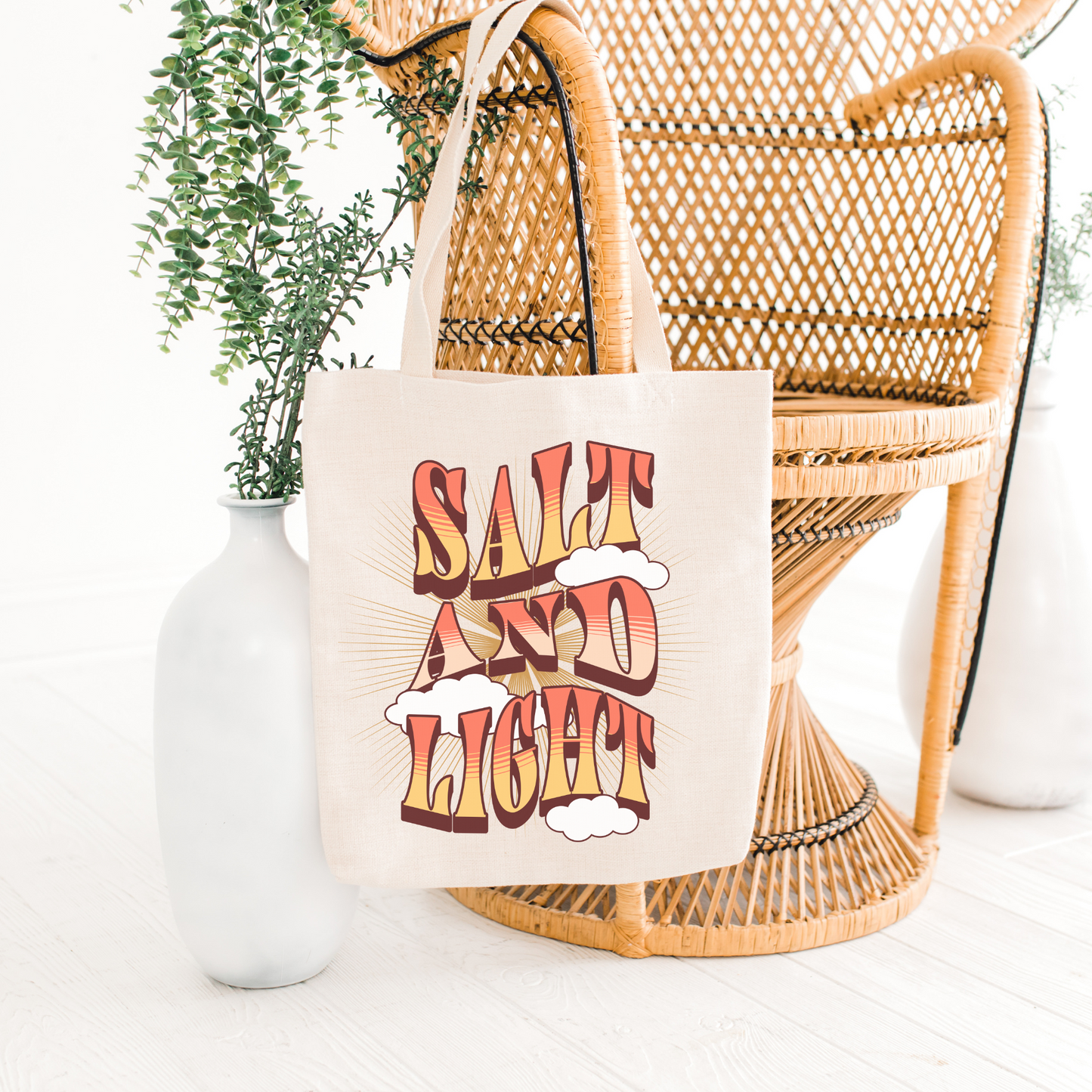 Bible Tote Bag Salt and Light