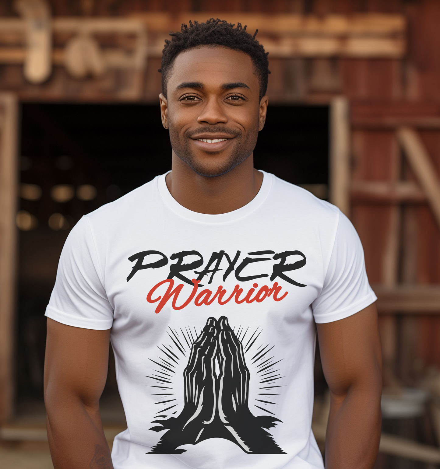 Christian Prayer Warrior T Shirt, Christian Merch, Unisex Christian Graphic Tee, Faith Shirt