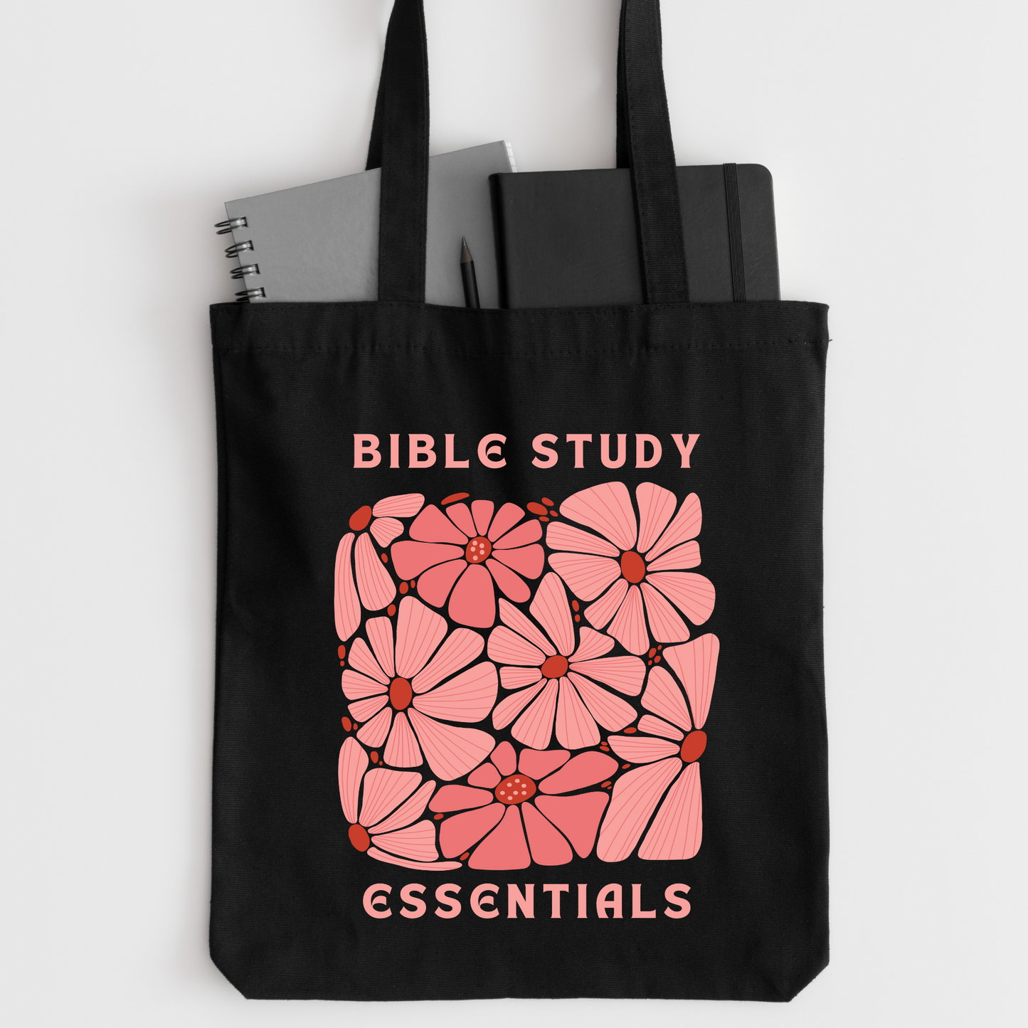 bible tote bag, bible study essentials